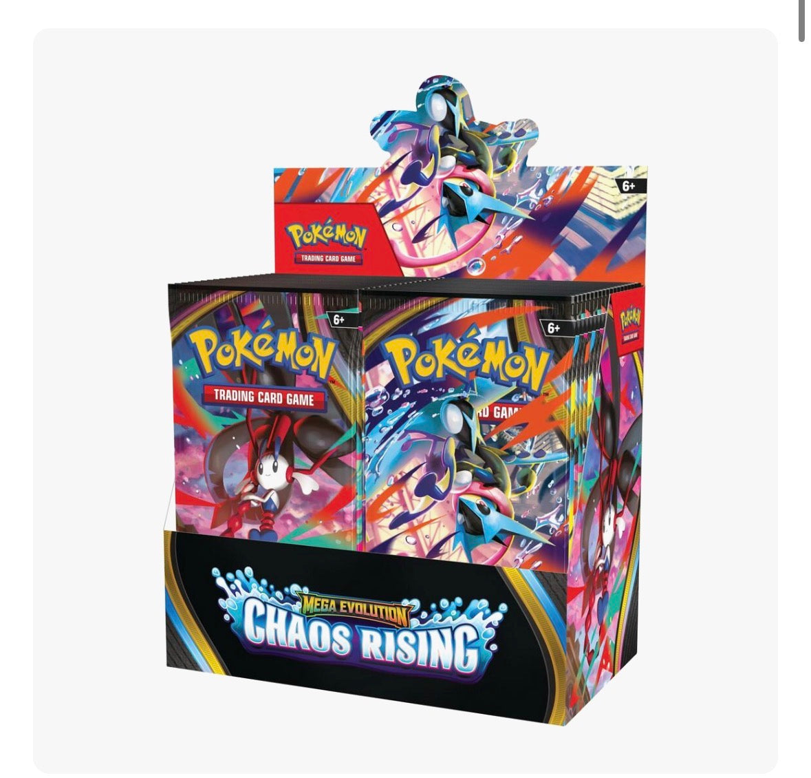Pokémon TCG: Chaos Rising Booster Box - ME04: Chaos Rising