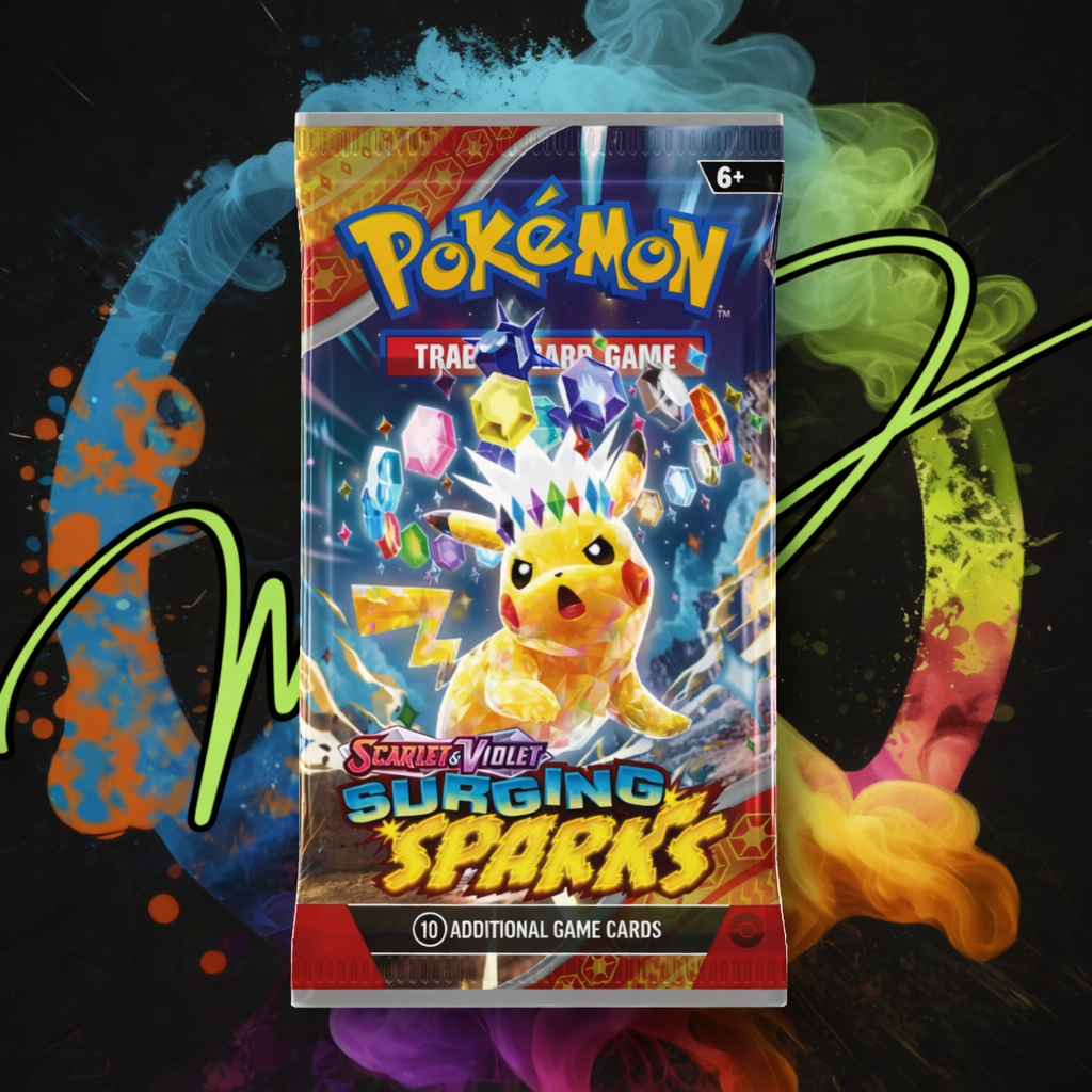 Pokémon TCG: Surging Sparks Booster Pack - SV08: Surging Sparks