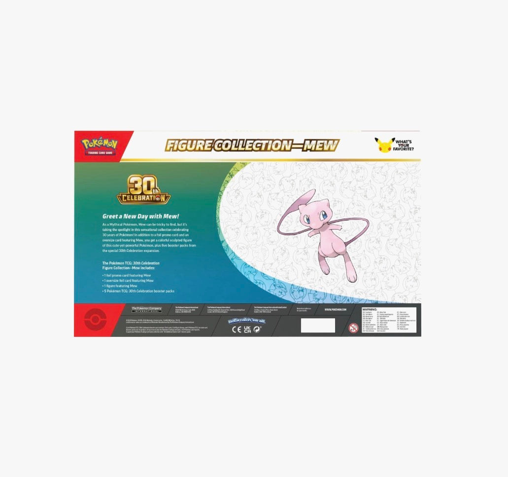 Pokémon TCG: 30th Celebration Figure Collection [Mew] - ME: 30th Celebration