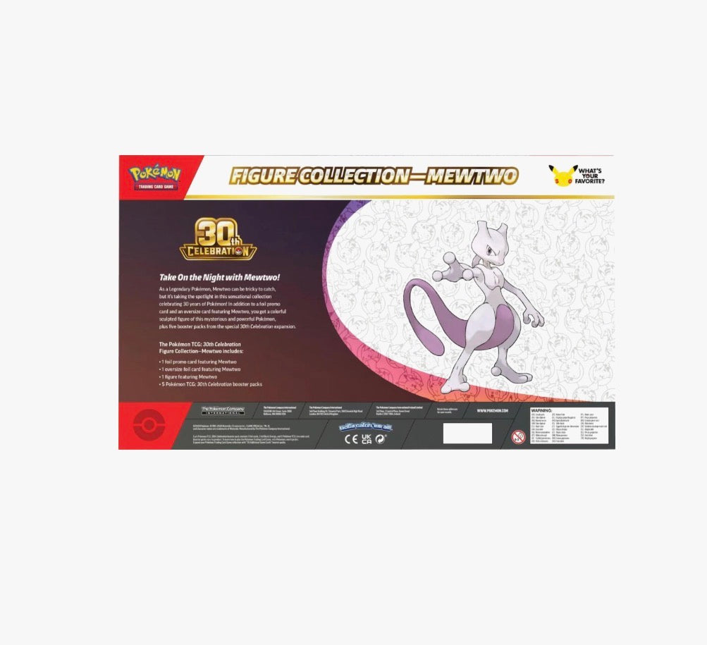 Pokémon TCG: 30th Celebration Figure Collection [Mewtwo] - ME: 30th Celebration