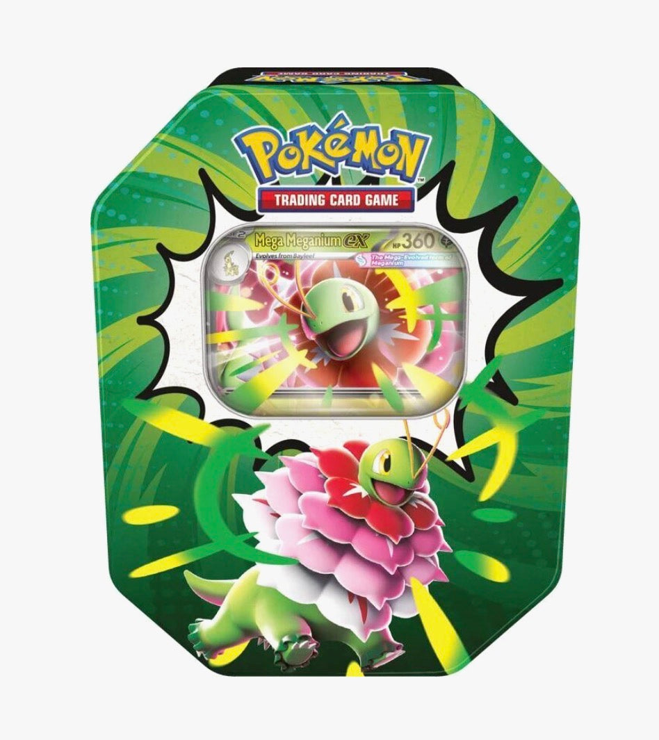 Pokémon TCG: Ascended Heroes Tin [Mega Meganium ex] - ME: Ascended Heroes