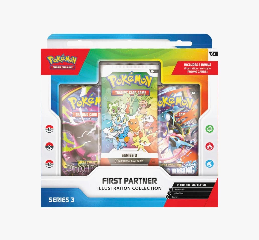 Pokémon TCG: First Partner Illustration Collection (Series 3) - First Partner Collection 2026