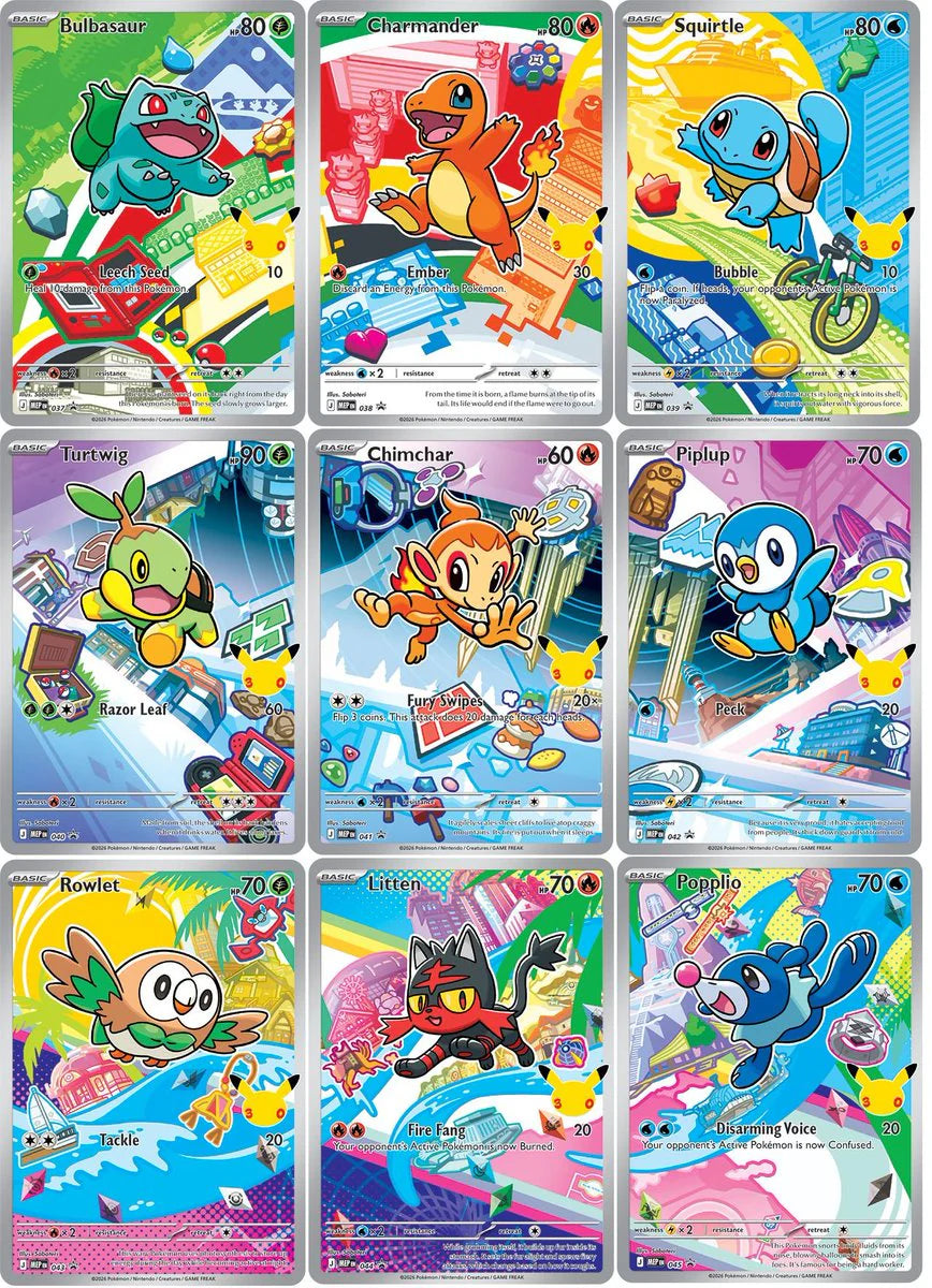 Pokémon TCG: First Partner Illustration Collection (Series 1) - First Partner Collection 2026