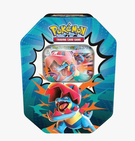 Pokémon TCG: Ascended Heroes Tin [Mega Feraligatr ex] - ME: Ascended Heroes