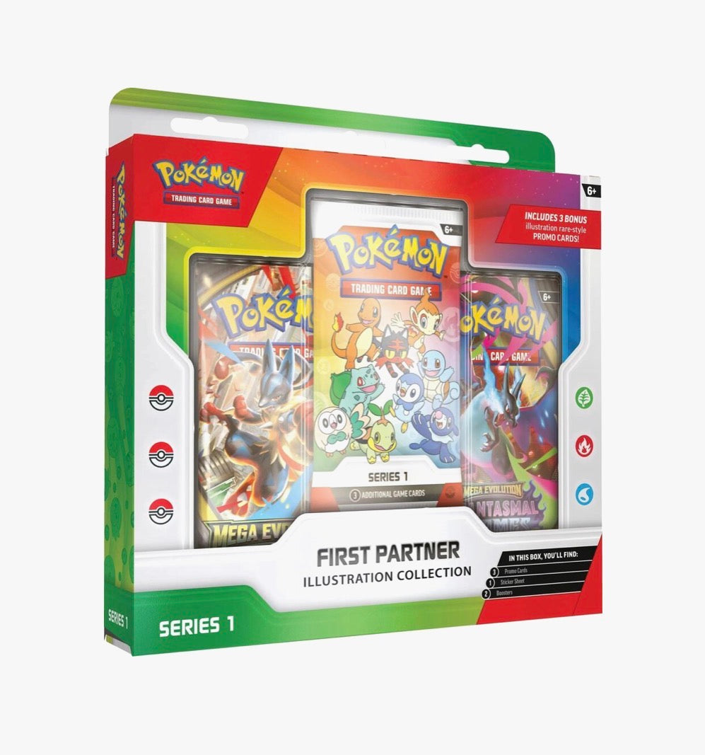 Pokémon TCG: First Partner Illustration Collection (Series 1) - First Partner Collection 2026