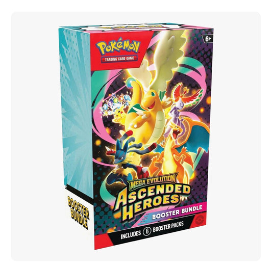 Pokémon TCG: Ascended Heroes Booster Bundle - ME: Ascended Heroes