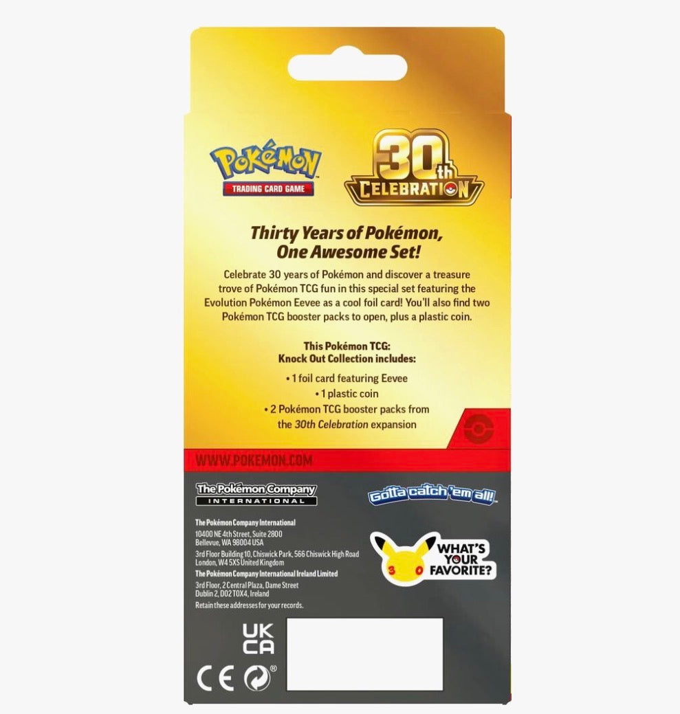Pokémon TCG: 30th Celebration Knock Out Collection - ME: 30th Celebration