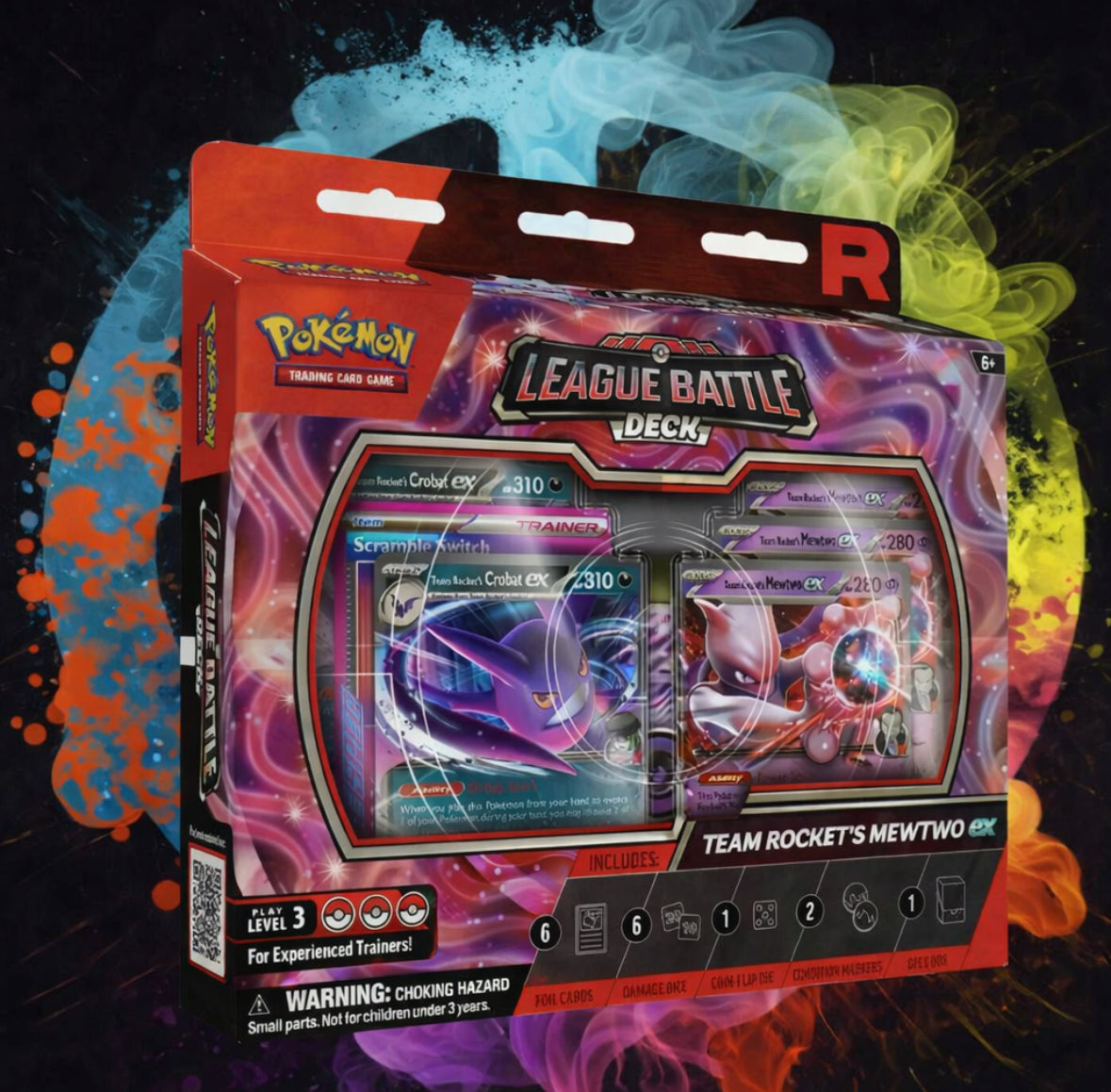 Pokémon TCG: Team Rocket's Mewtwo ex League Battle Deck
