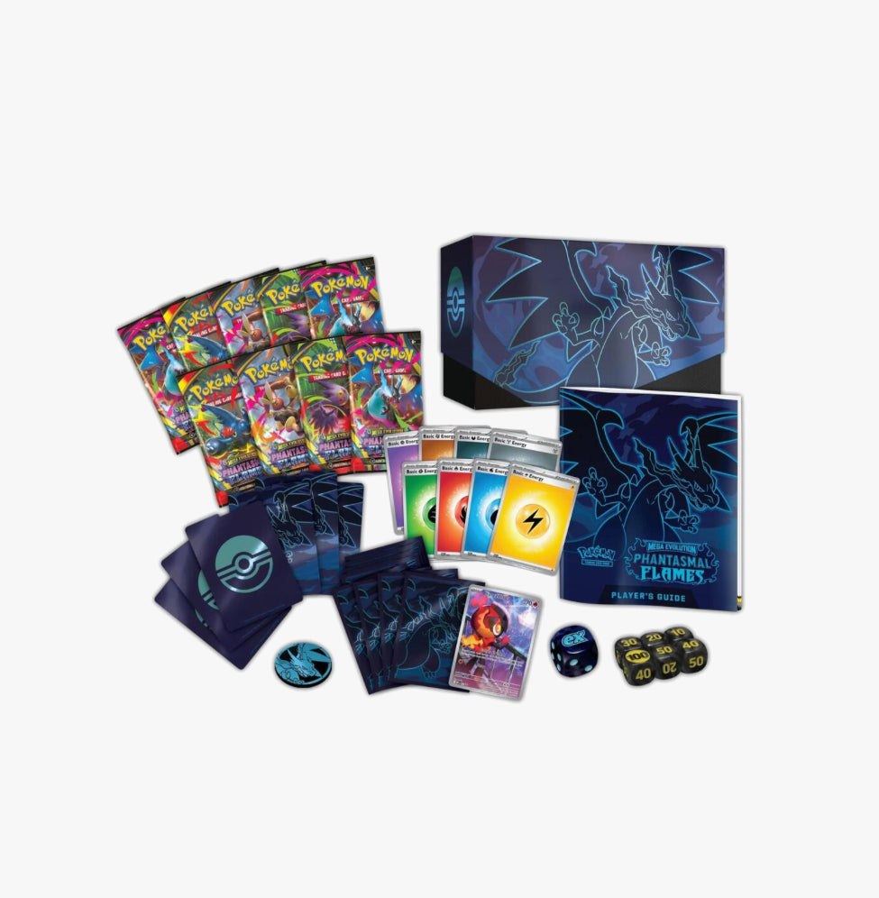 Pokémon TCG: Phantasmal Flames Elite Trainer Box - ME02: Phantasmal Flames