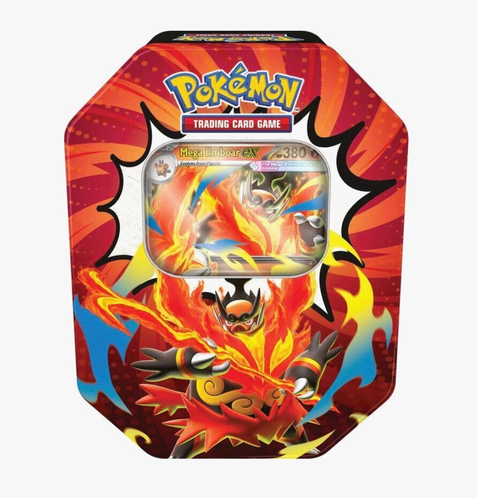 Pokémon TCG: Ascended Heroes Tin [Mega Emboar ex] - ME: Ascended Heroes