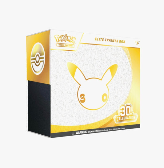 Pokémon TCG: 30th Celebration Elite Trainer Box - ME: 30th Celebration