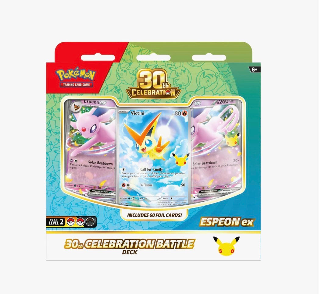 Pokémon TCG: 30th Celebration Battle Deck [Espeon ex] - ME: 30th Celebration