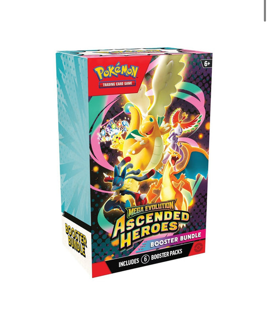 Pokémon TCG: Mega Evolution-Ascended Heroes Booster Bundle