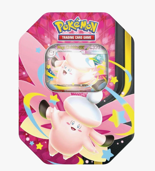 Pokémon TCG: Mega Moonlit Tin [Mega Clefable ex]