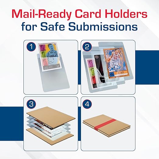 BCW Semi Rigid Card Holder #1 50 Pack Mcdpeace Cards BCW Semi Rigid Card Holder #1 50 Pack Mcdpeace Cards