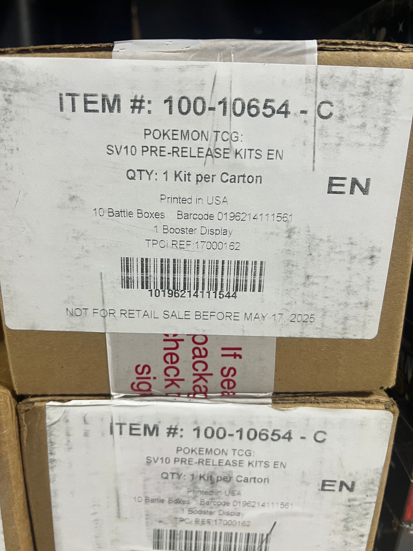 Pokemon TCG: Destined Rivals SV10 Pre-Release Kit